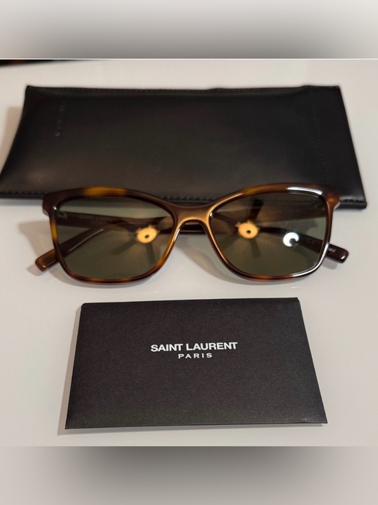 Saint Laurent Accessories - Saint Laurent Tortoiseshell Sunglasses NWT